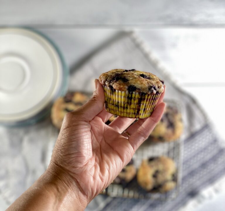 Sunday Session #3: Spontaneous Blueberry Muffins