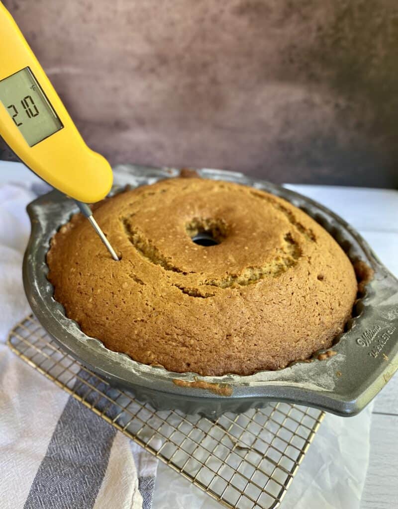 Bundt baking cheap thermometer