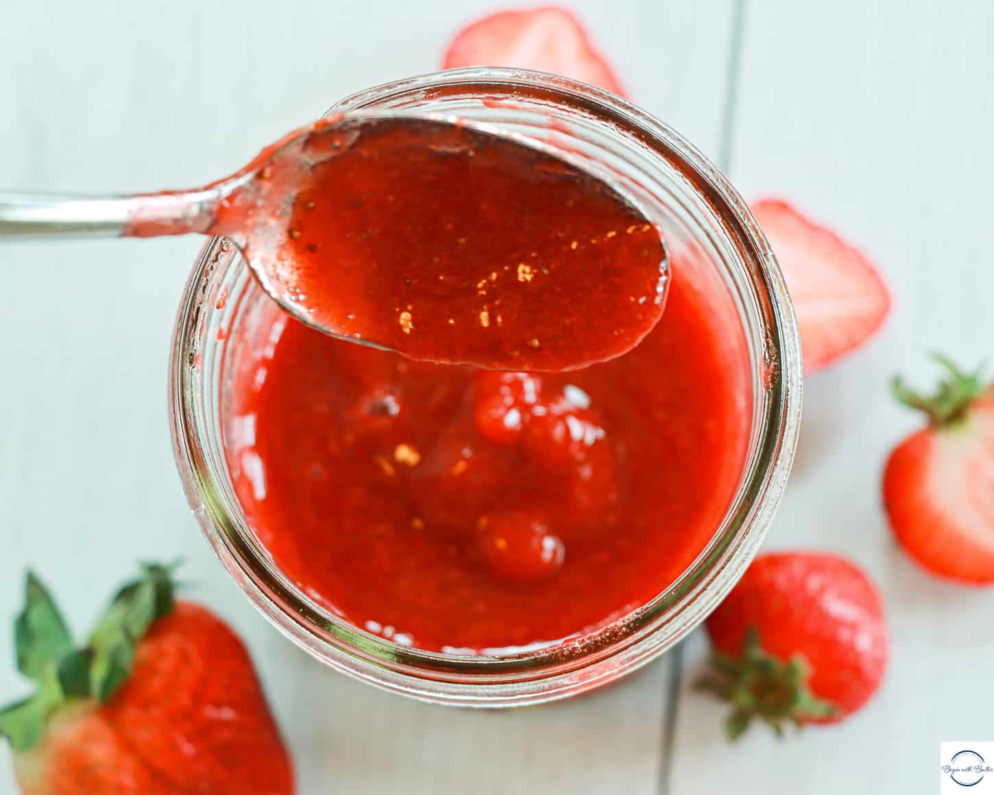 The Best Strawberry Sauce | Begin with Butter