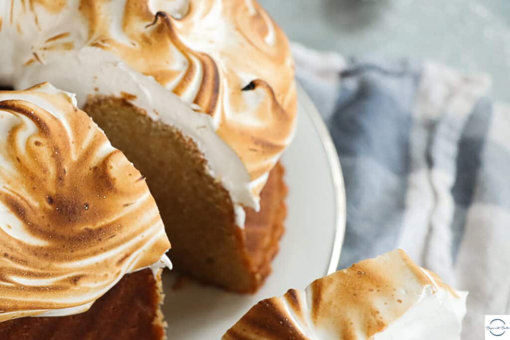 This is a picture of a Candied Yam Pound Cake.