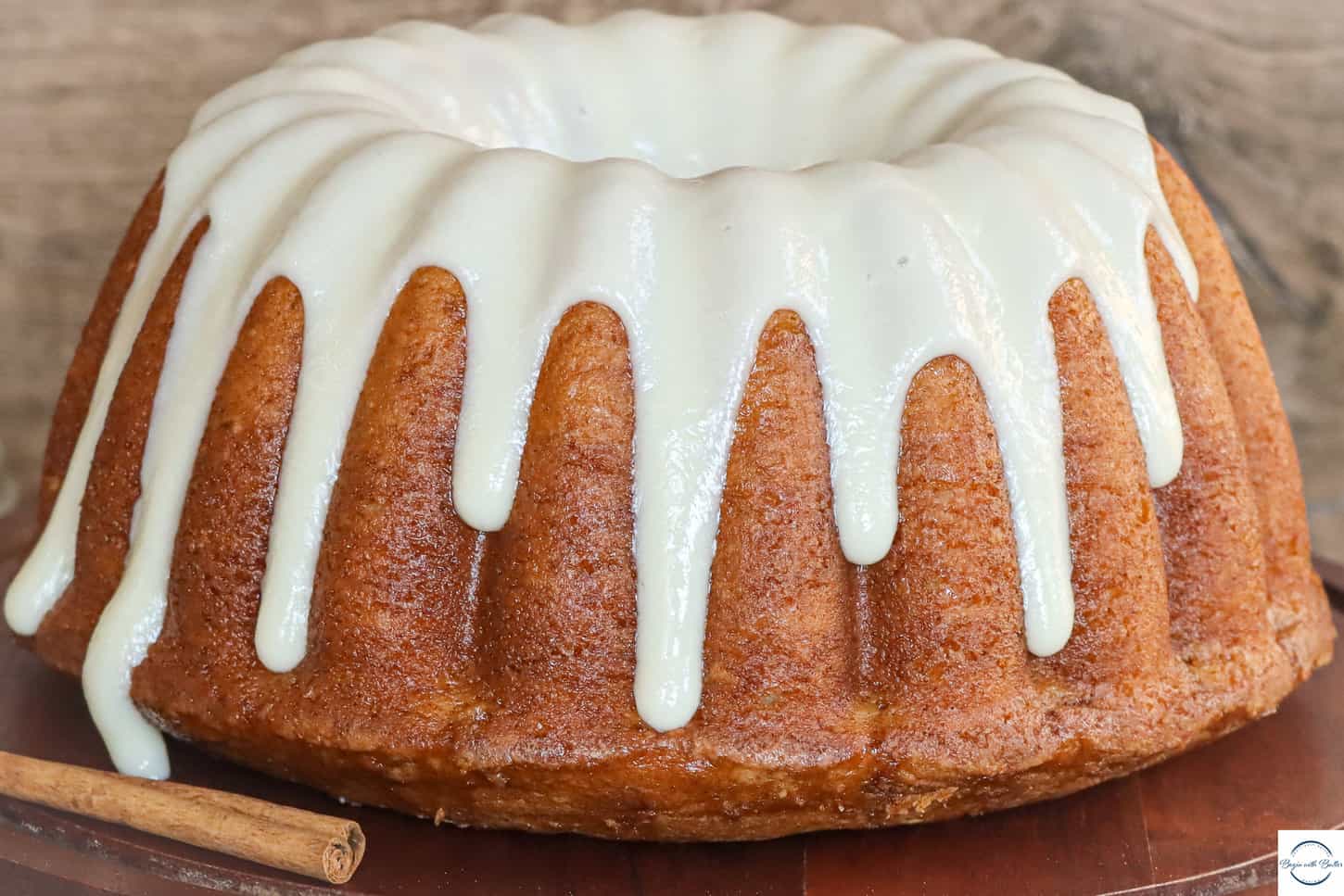 Cinnamon Bundt Cake with Gooey Cinnamon Swirl - Flouring Kitchen