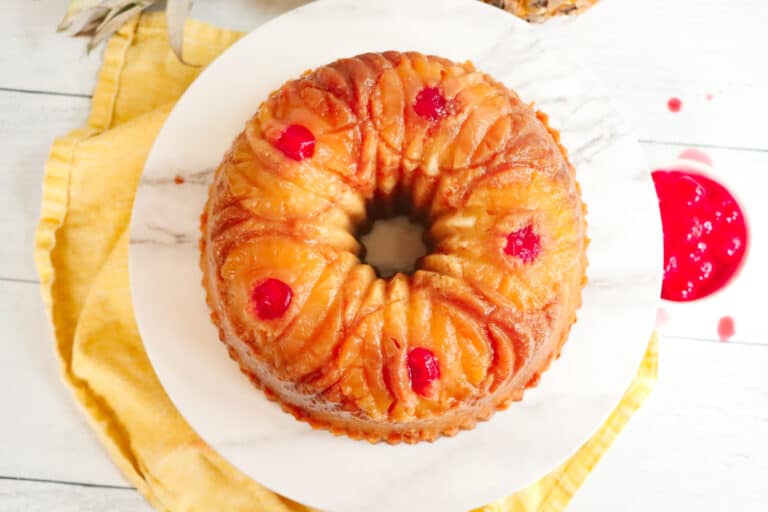 Pineapple Upside-Down Pound Cake