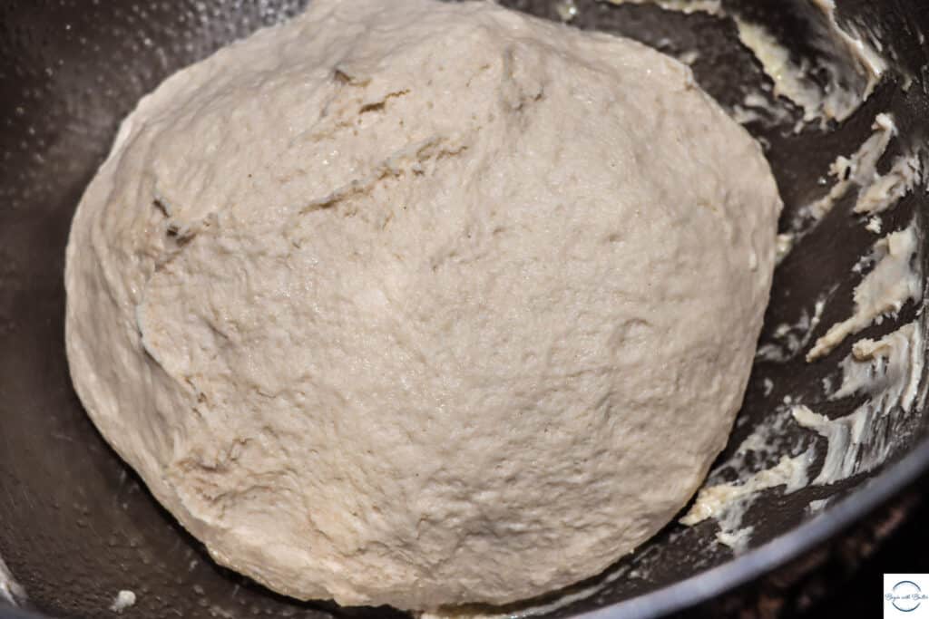 This is a picture of baguette dough.