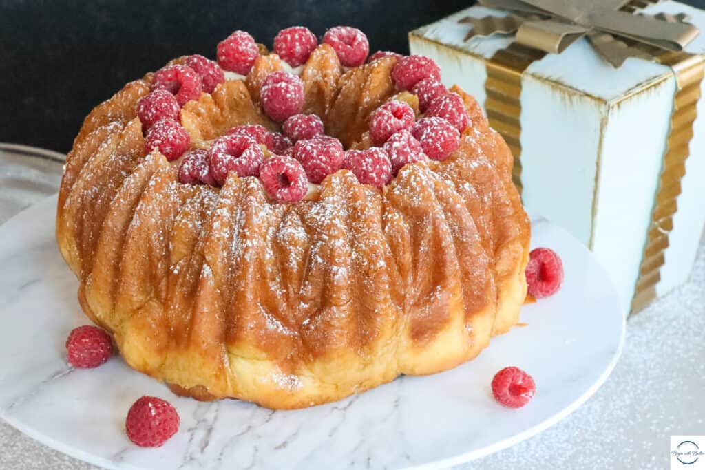 This is a photo of a Baba au Rhum Pound Cake.