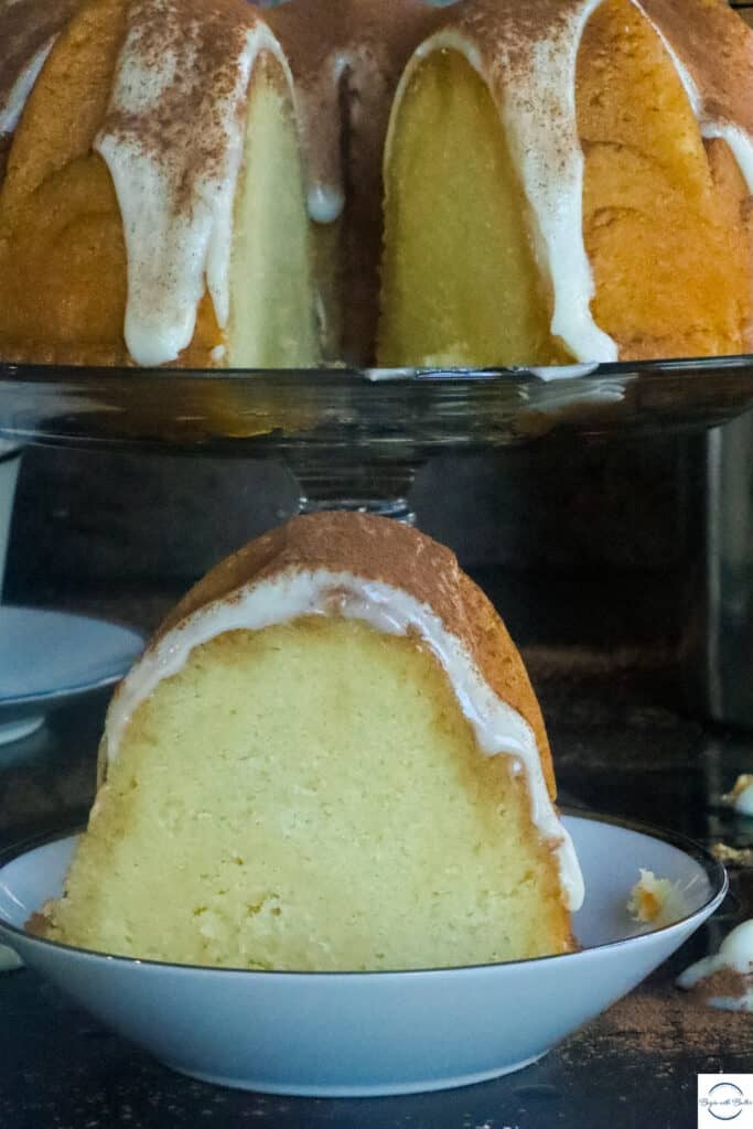 This is a photo of Tiramisu Pound Cake.