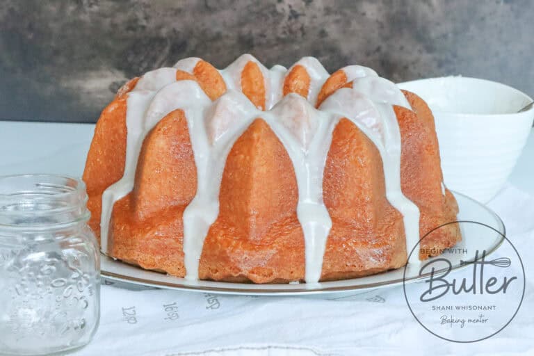 This is a photo of a vanilla pound cake