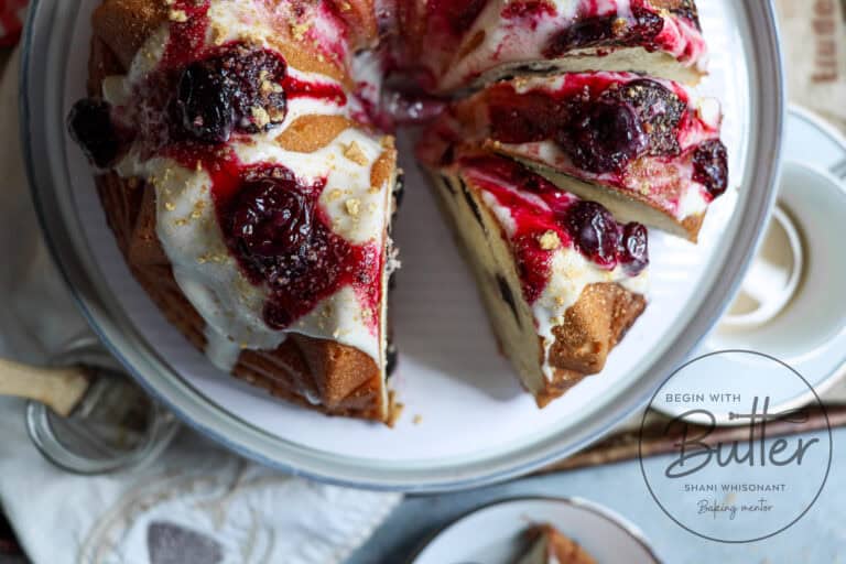 Cherry Cheesecake Pound Cake