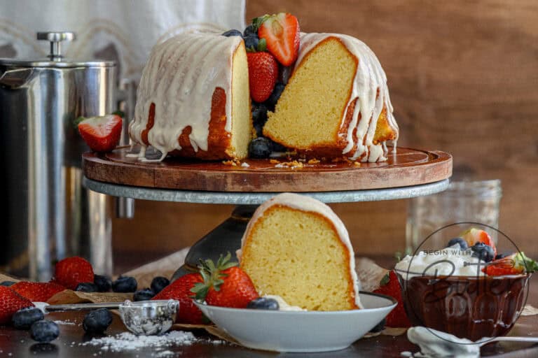 Classic Cream Cheese Pound Cake